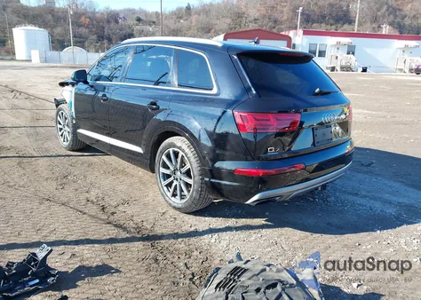 2017 Audi Q7 3.0T Premium from USA, damaged, VIN WA1LAAF77HD003500